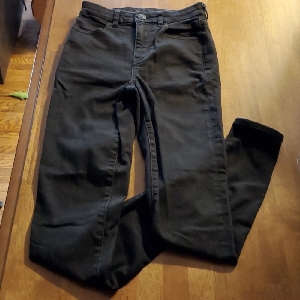 AE Curvy Hi-Rise Jeggings Next Level Stretch sz 4 Regular